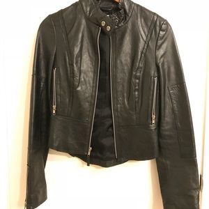 Leather jacket